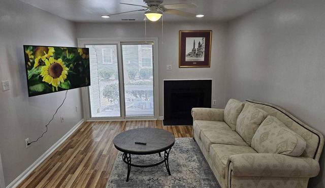 Cozy 1-bedroom condo in wonderful Alexandria with WiFi, AC, Free Parking