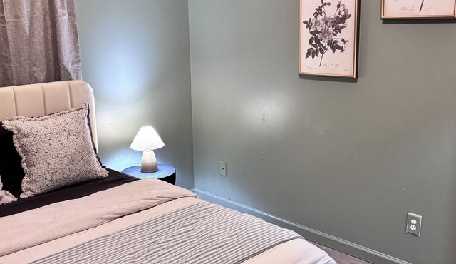 Cozy 1-bedroom private unit with shared amenities.