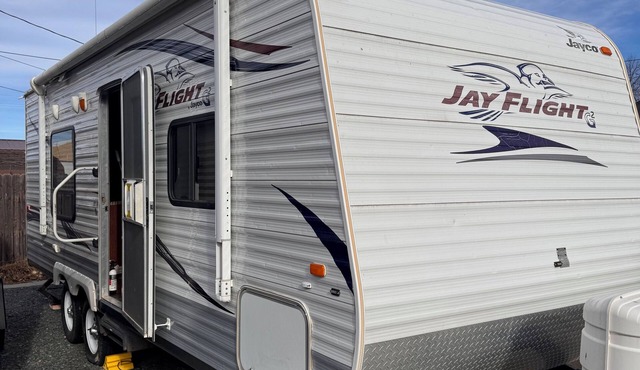 Cozy 1-bedroom recreational vehicle with AC