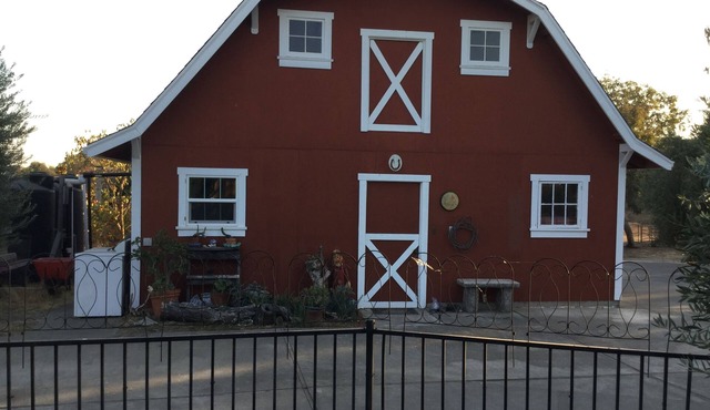 Cozy 1-bedroom studio barn cottage in tranquil Winters
