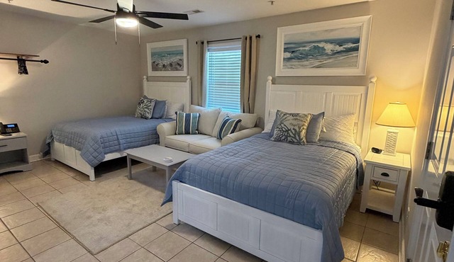Cozy 1-bedroom studio in Gated Golf Community within minutes of beaches