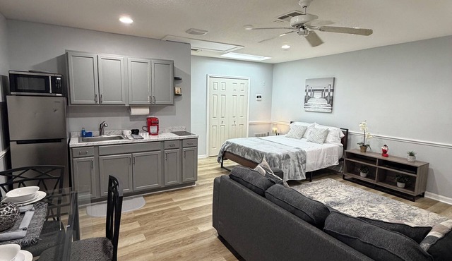 Cozy 1-bedroom studio in tranquil Kissimmee with AC and kitchenette!