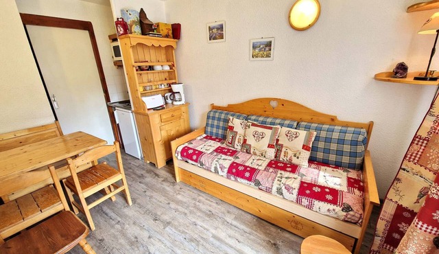 Cozy 17 m² studio for 2/3 people in Valfréjus