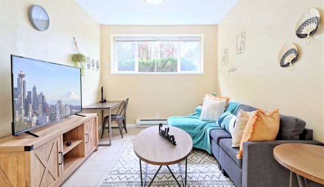 Cozy 1b1b APT#5 BD37 @S Seattle | Close to Airport