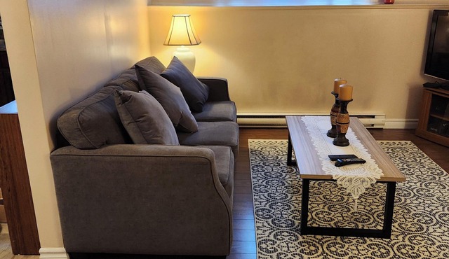Cozy 2 bedroom apartment with WiFi, parking, washer and dryer & comfortable beds