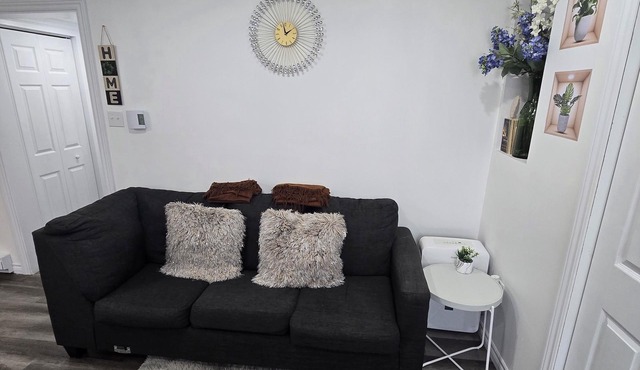 Cozy 2 Bedroom Apartment near St.John's airport with lockbox key Entrance.