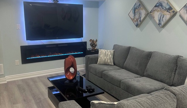Cozy 2 bedroom apartment with 3 beds