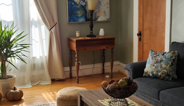 Cozy 2-bedroom apartment in lovely Hornell with AC