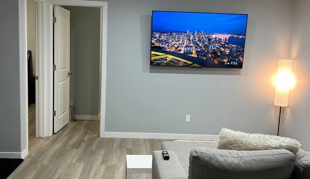 Cozy 2-Bedroom Basement Haven King and Queen beds. STA License No. STA23-00257