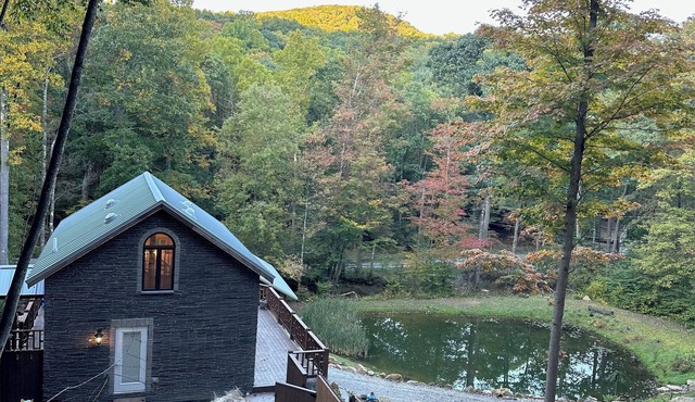 Cozy 2-bedroom cabin on 3 acres of mountaintop property