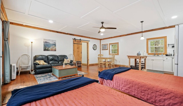 Cozy 2-bedroom HILLTOP COTTAGE in peaceful Ellijay with AC, WiFi