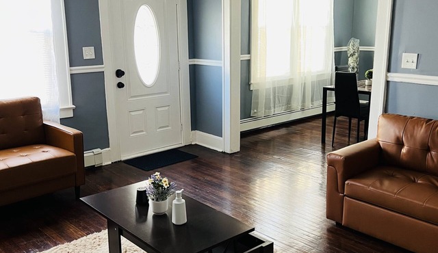 Cozy 2-Bedroom Home allows you work remotely or hybrid with Wi-Fi