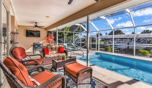 Cozy 2-bedroom house in perfect Punta Gorda with AC