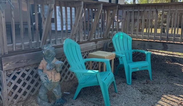 Cozy 2-bedroom renovated mobile home in serene Steinhatchee with Back Patio