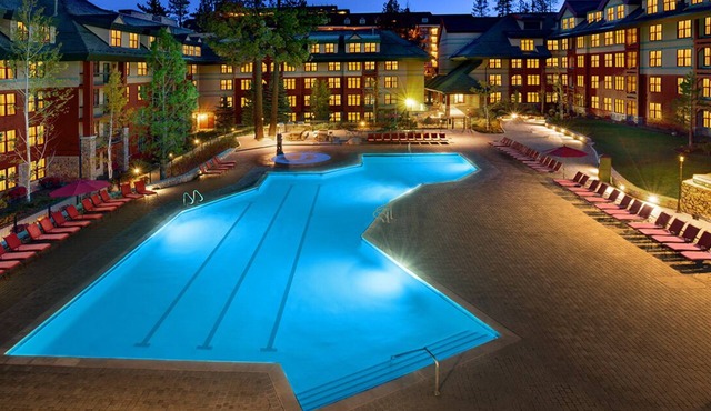 Cozy 2-bedroom resort in enjoyable South Lake Tahoe with fitness room, WiFi