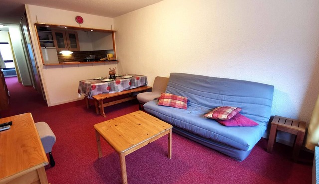 Cozy 2-Room Cabin Apt, Heart of Prapoutel, Near Lifts & Shops, Sleeps 6