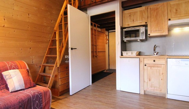 Cozy 2-room apartment, 5 pers, pets welcome, near slopes - L'Alpe d'Huez