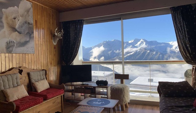 Cozy 2-Room Apartment for 6 - Balcony, Pet-Friendly, Near Lifts - Alpe d'Huez