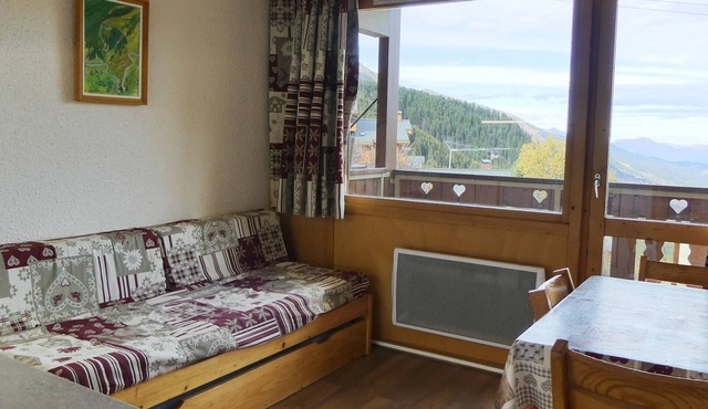Cozy 2-room apartment in Méribel, 1 bedroom, for 3 people