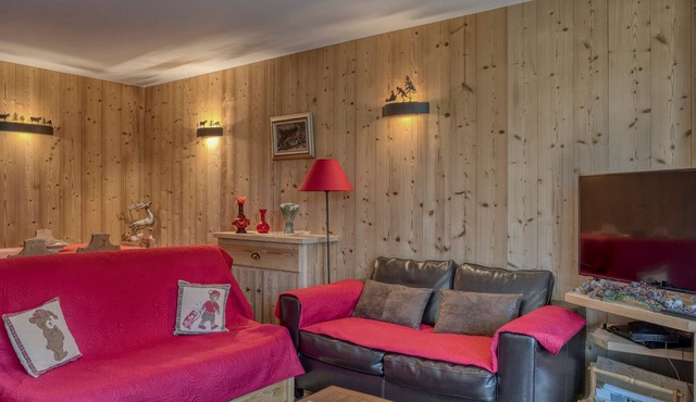 Cozy 2-room Apt Megève - Wifi, Parking