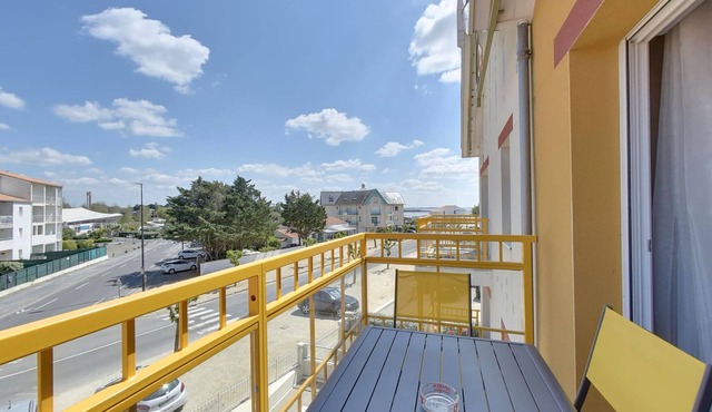 Cozy 2-room for 4 guests, Châtelaillon-Plage, parking