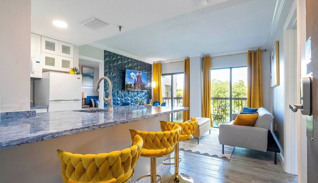 Cozy 2bed/2bath fully equipped 1 mile Universal Studios Orlando free parking