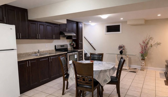 Cozy 2BR Basement | Private Entry + Parking