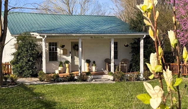 Cozy 4-bedroom cottage + tiny house in walkable to downtown Franklin with sauna