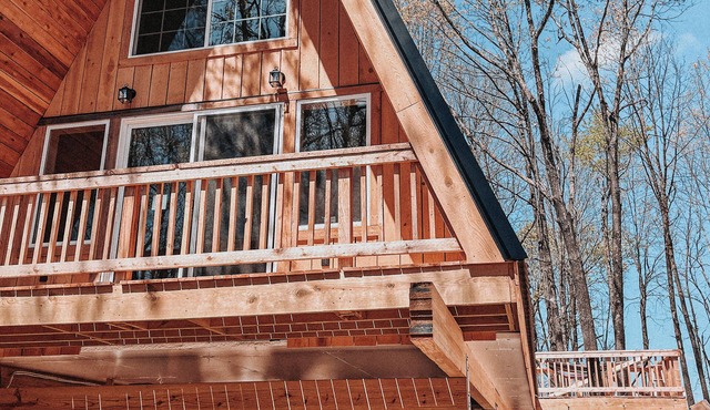 COZY A Frame Cabin In The Woods Near Branson MO