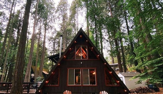 Cozy A-Frame cabin in Twain Harte - 30 min to Dodge Ridge ski resort!