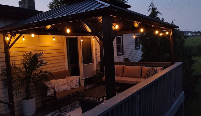 Cozy and clean, the perfect little cottage to get a good night's sleep.