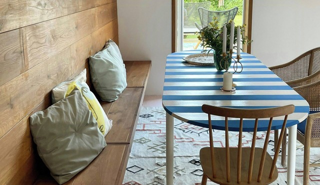 Cozy and colorful house close on Bornholm