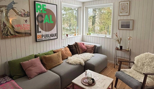 Cozy and colourful holiday home in Skovgårde