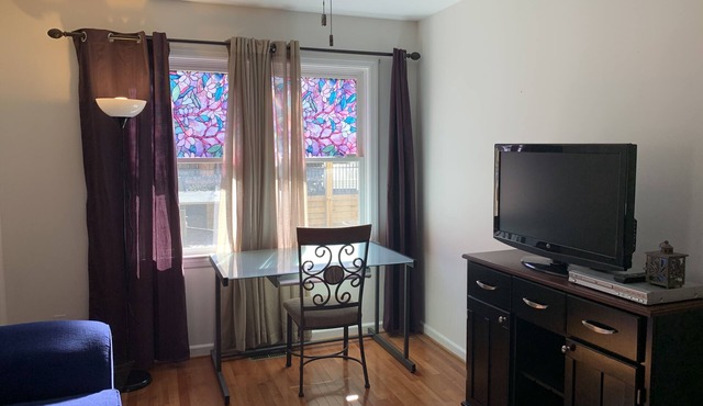 Cozy and fresh one-bedroom, 10 minutes from Old Town Alexandria