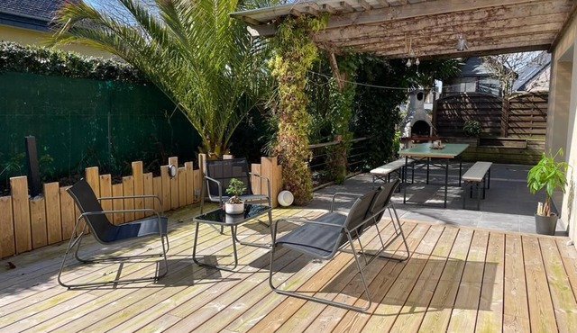 Cozy and modern family home