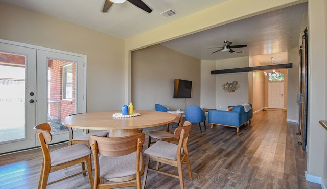 Cozy and Spacious 4-bedroom house in a small vibrant town.