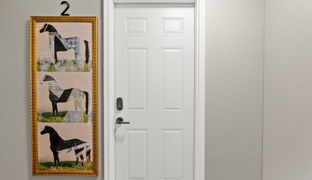 Cozy and vibrant two-bdrm inspired by timeless tradition of the Kentucky Derby