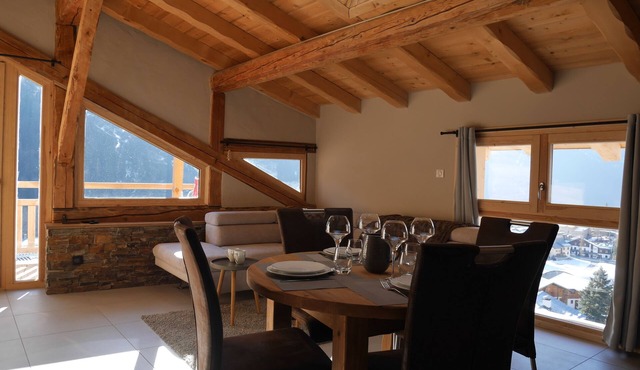 Cozy apartment 4/6 pers 3 rooms LA PLAGNE-CHAMPAGNY