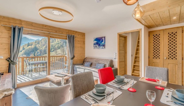 Cozy apartment at the foot of the slopes with WIFI, clear view
