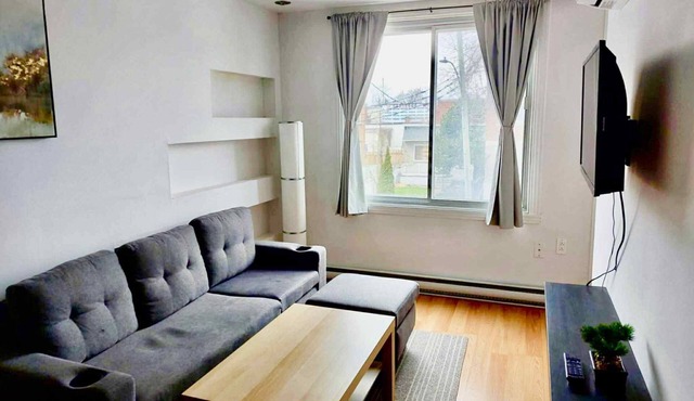 Cozy apartment - 2 minutes walk to Metro D’ilberville