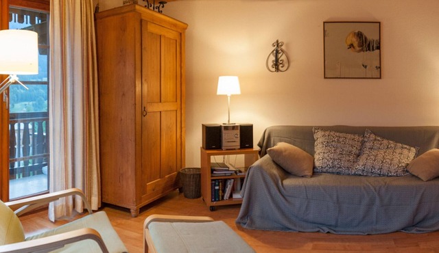 Cozy apartment in Bergün, Graubünden with a fantastic view