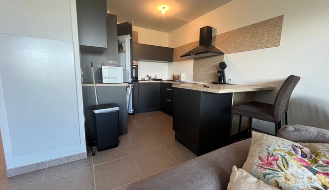 Cozy apartment with garden and parking in Évian