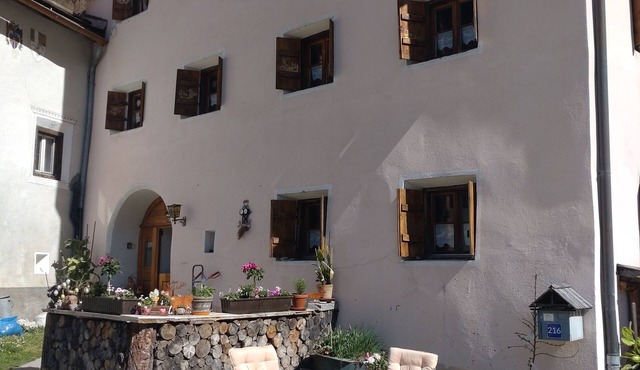 Cozy apartment in a historic farmhouse.