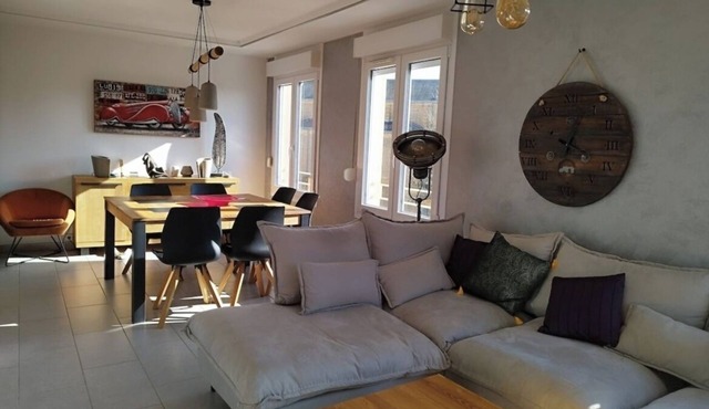 Cozy apartment in charming Sedan with WiFi access