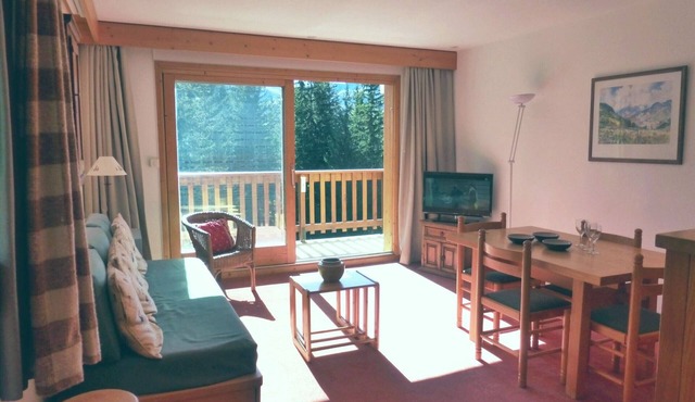 Cozy apartment in Méribel Altiport, 2 rooms, sleeps 6, pets allowed