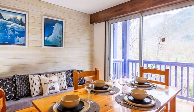 Cozy apartment in Vielle Aure for 6 with parking