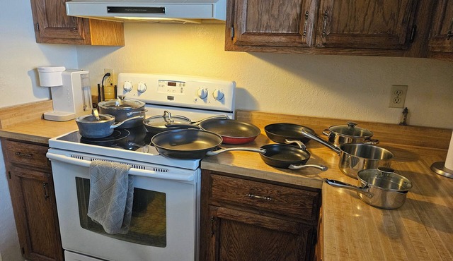Cozy apartment on the western slope. Pet friendly.