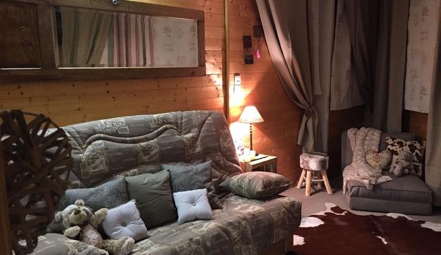 Cozy apartment - Residence Les Trois Vallées, view of the Péclet glacier