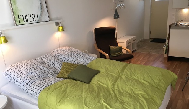 Cozy apartment with own terrace.