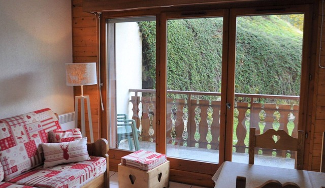 Cozy apartment with slopes view near lifts in Châtel, pets allowed